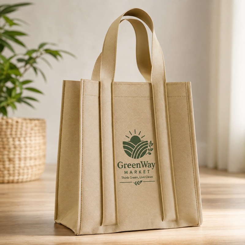 Custom Reusable Grocery Tote Bag