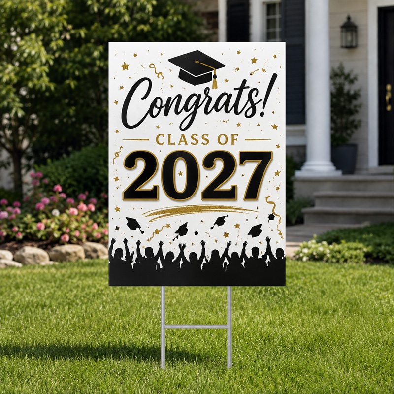 Custom 36" X 24" Vertical Yard Signs