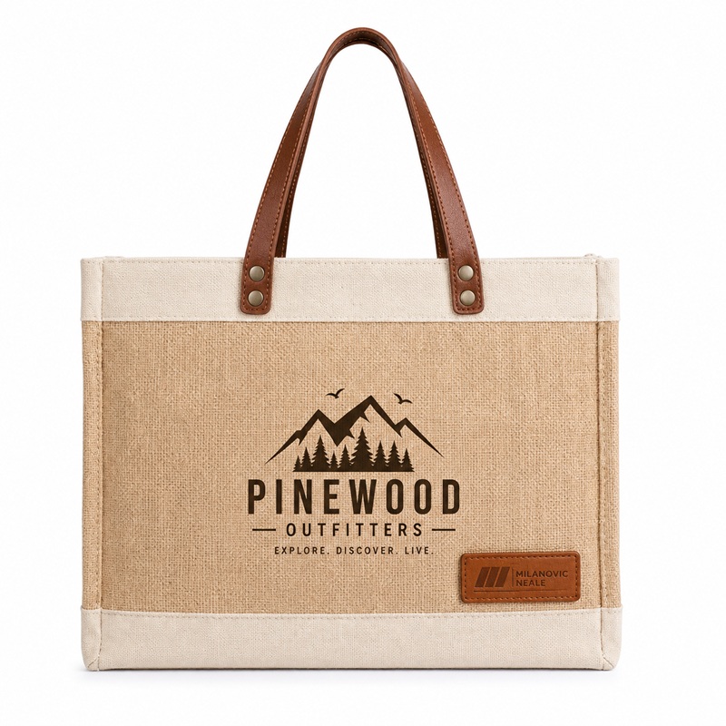 Premium Market Jute Totes