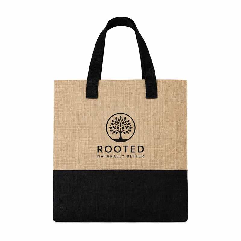 Two Tone Jute Bags