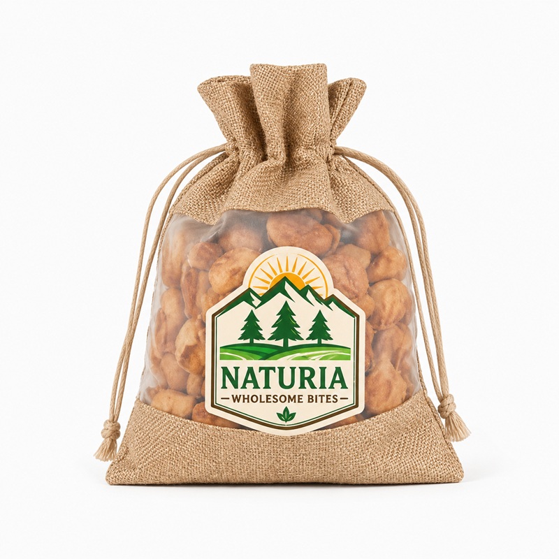 Jute Snacks Bags