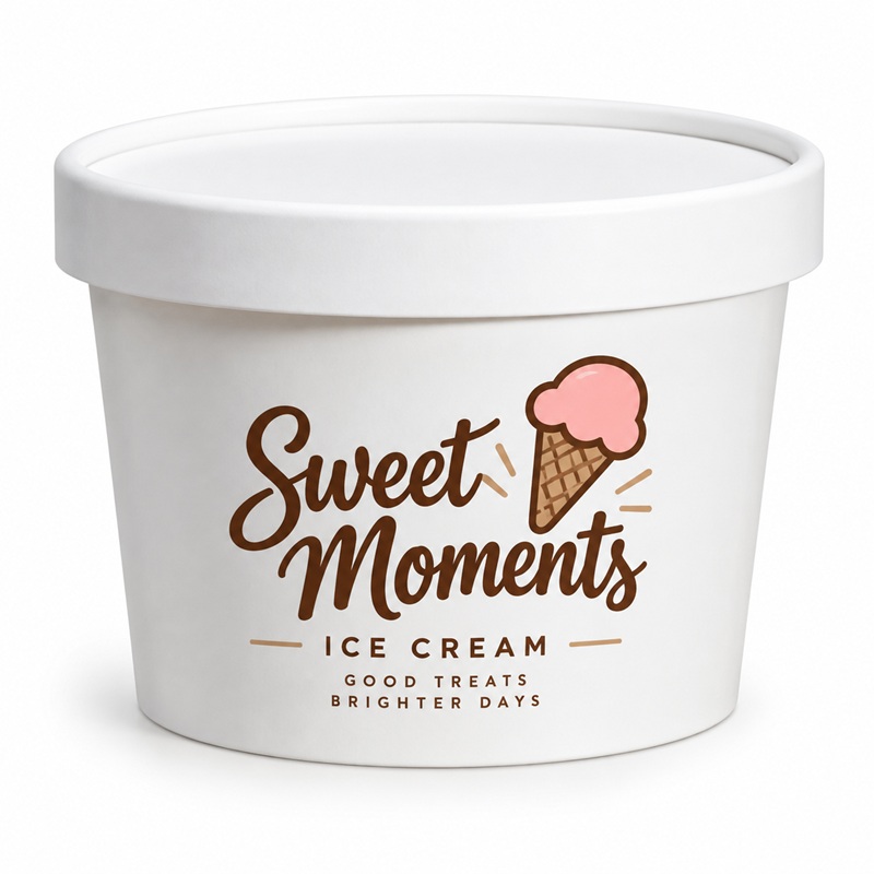Ice Cream Container