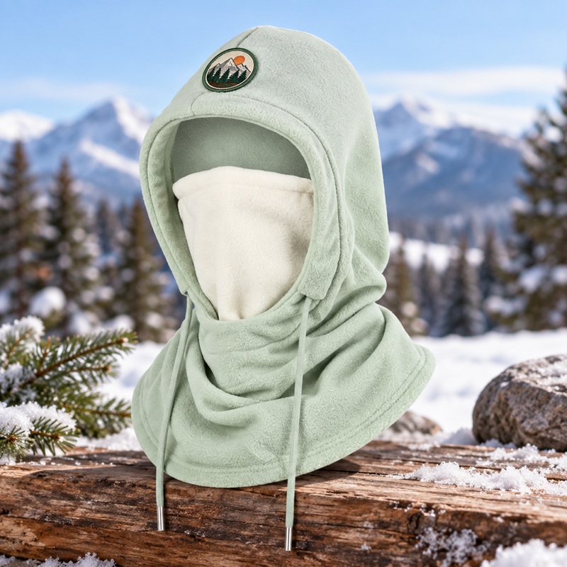 Two Toned Polyester Fiber Balaclava