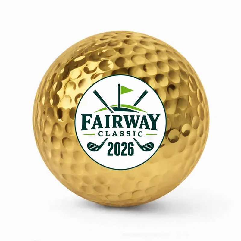 Metallic Golf Balls