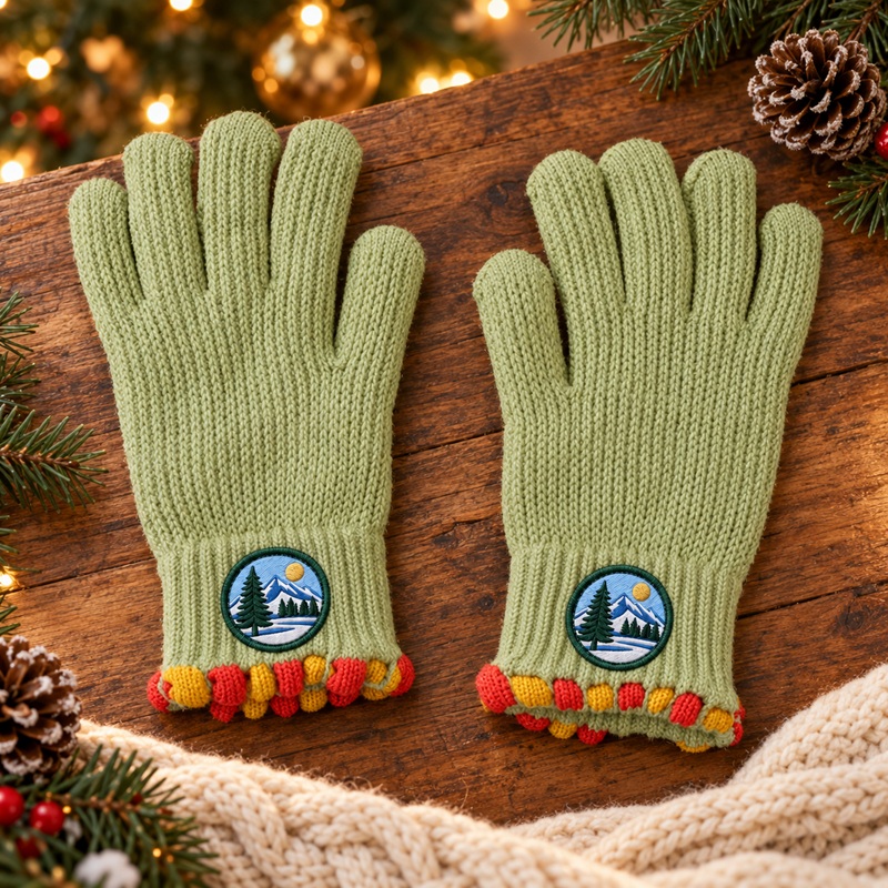 Minimalist Acrylic Fiber Gloves