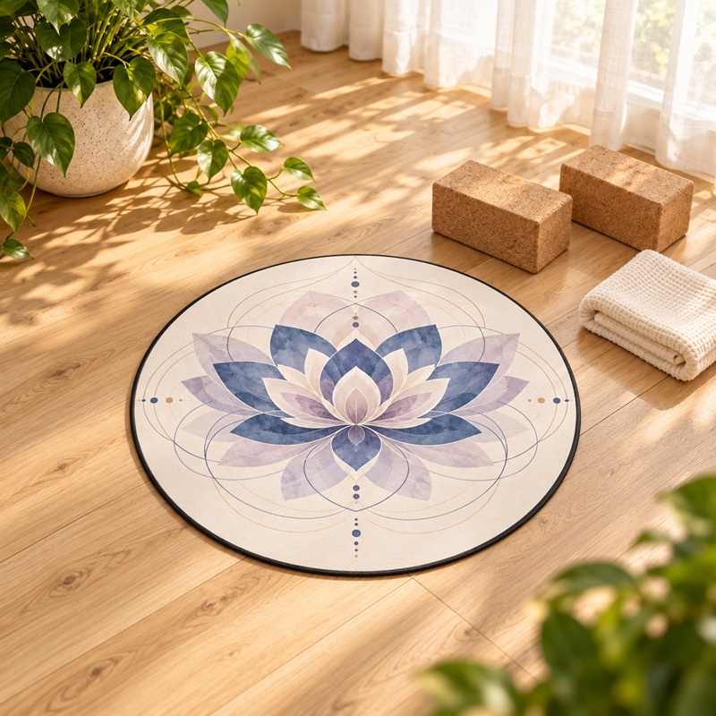 Circular Yoga Mats