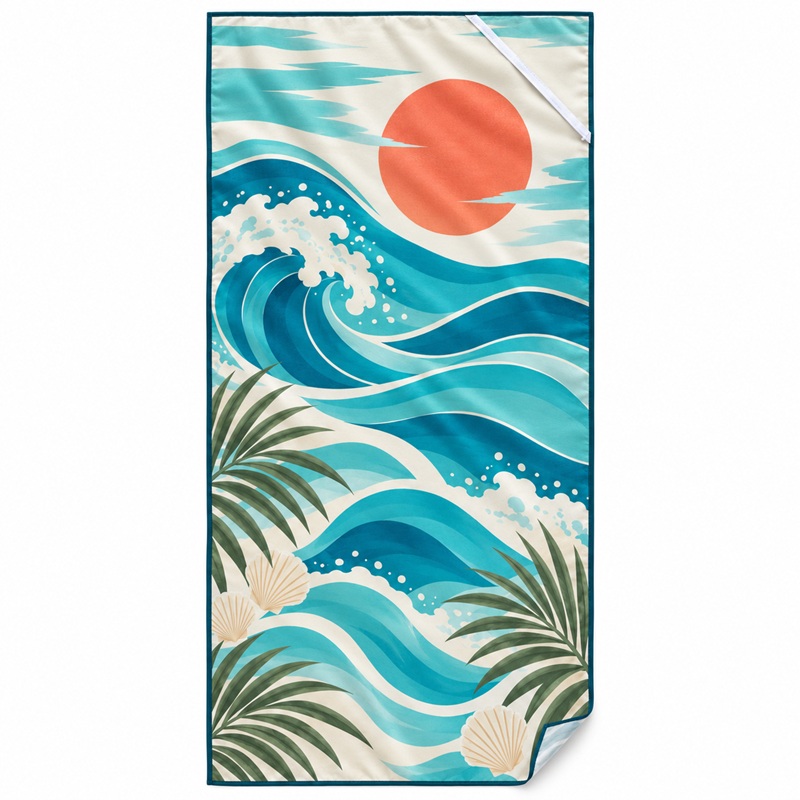 Custom Nylon Beach Towel