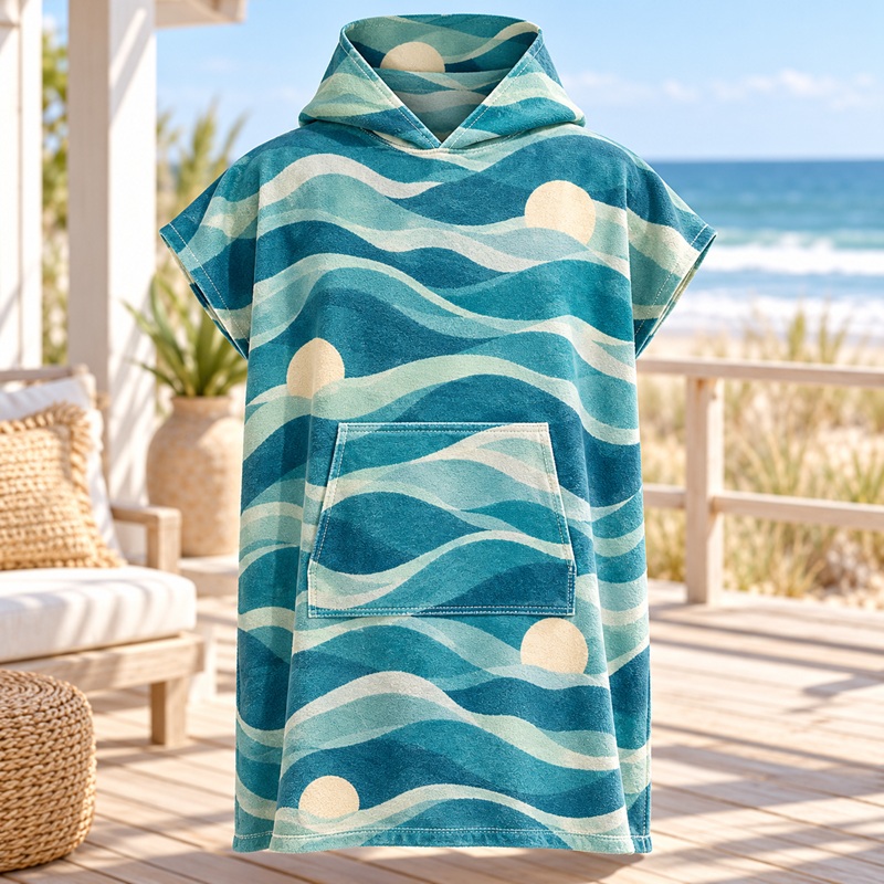 Custom Hooded Beach Towel