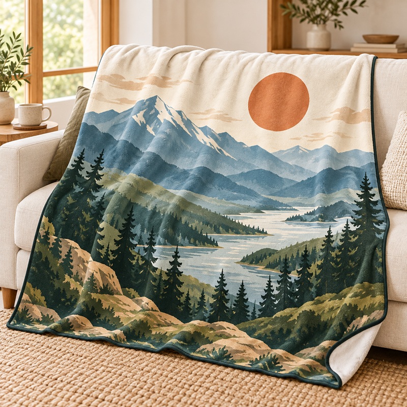 Custom Outdoor Picnic Blanket