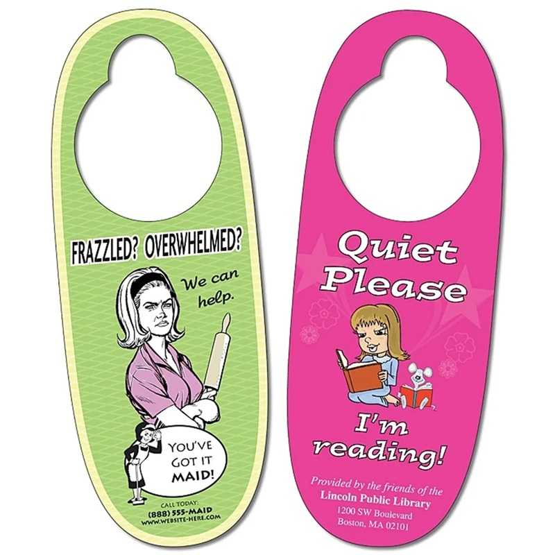 UV-Coated Door Hanger