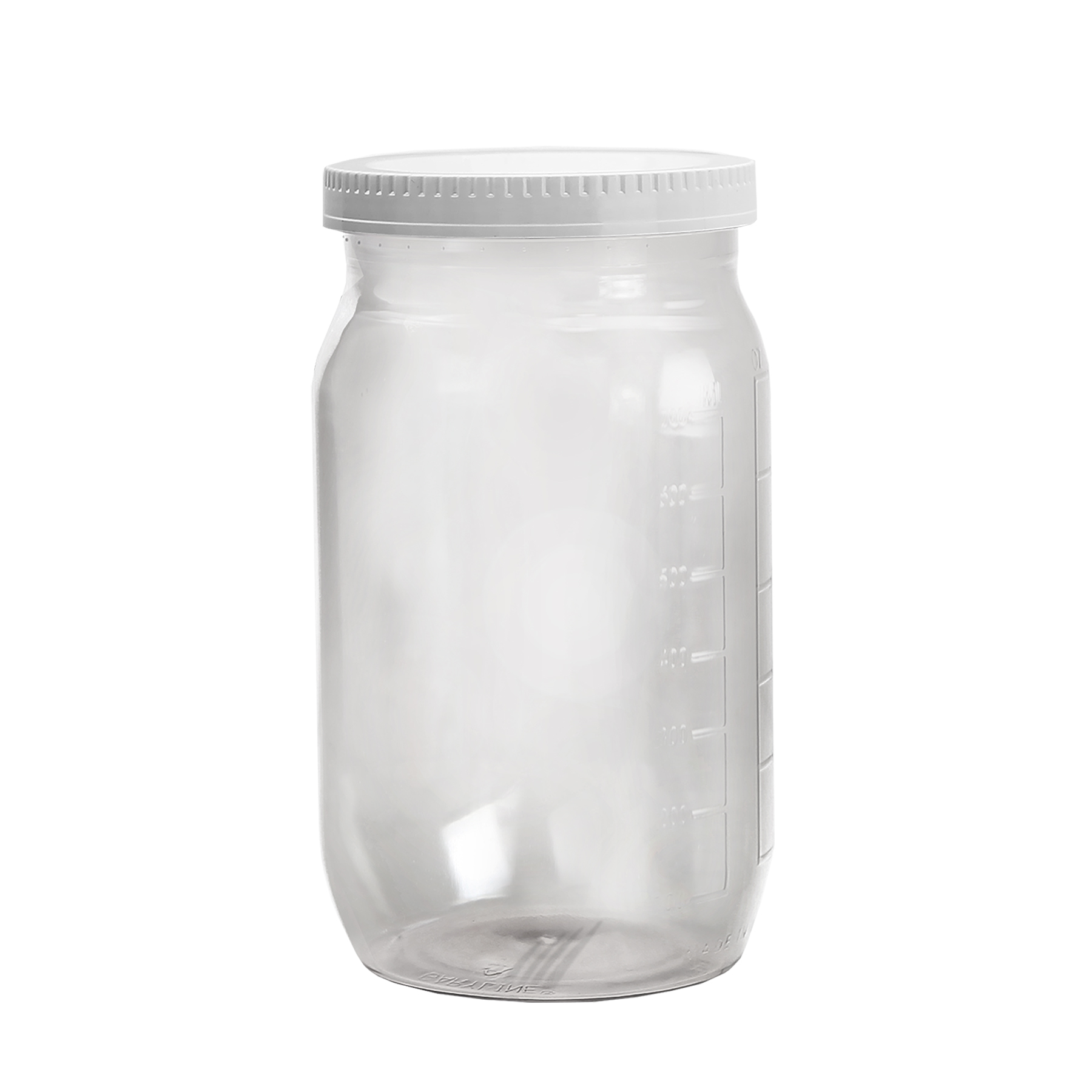 27 Oz. Tritan Clear Salad Jar With Dressing Container
