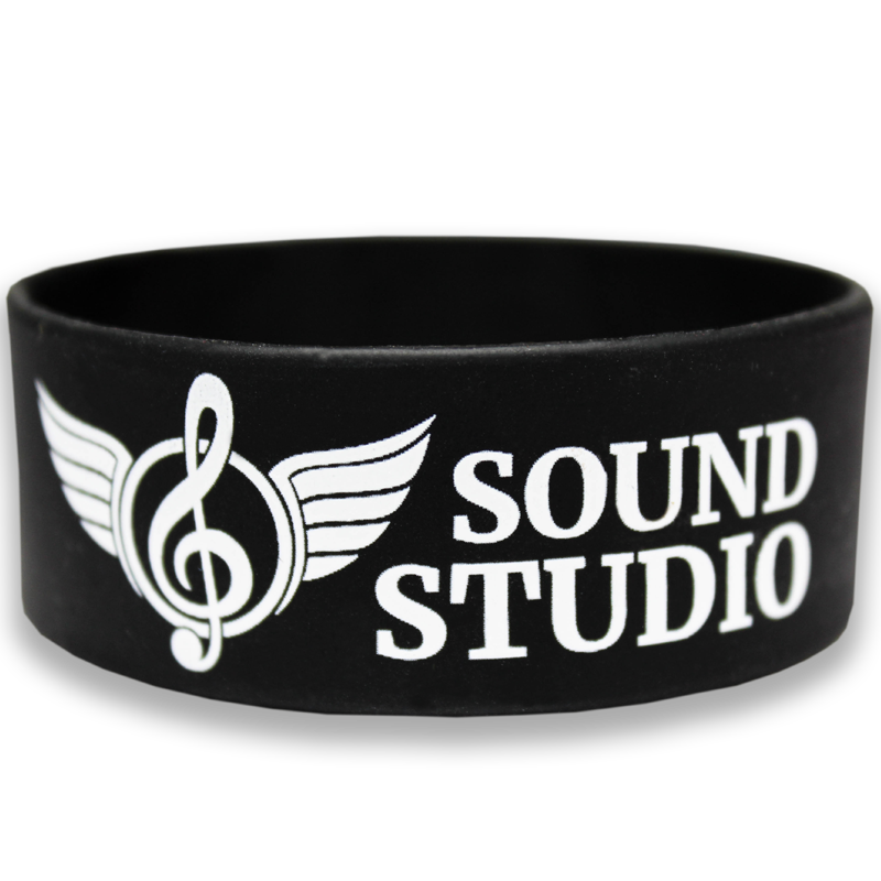 3/4 Inch Printed Wristbands