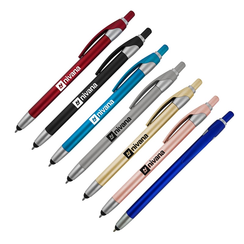 Slim Jen Stylus Click Pen