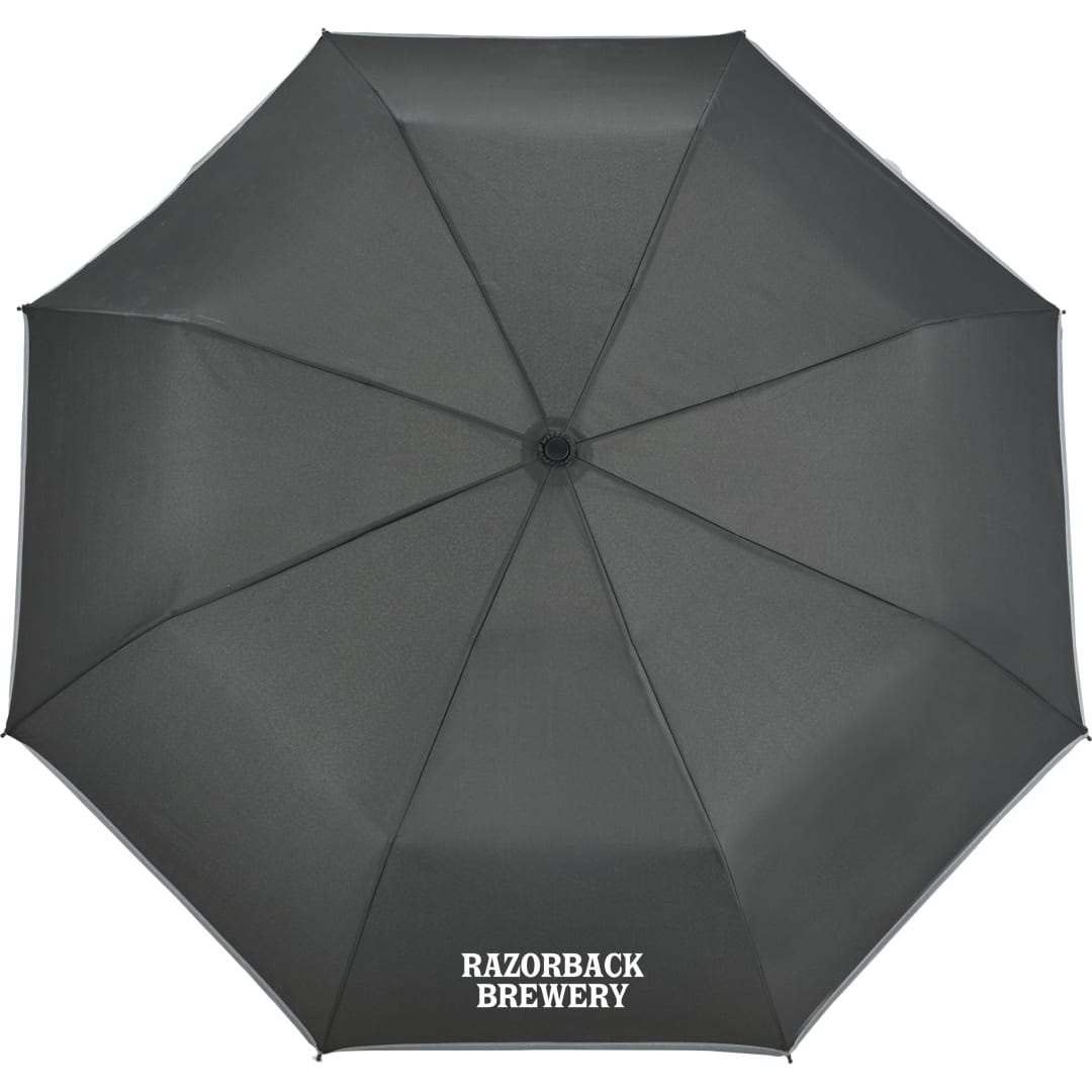 48" RPET Umbrella W/ Reflective Trim