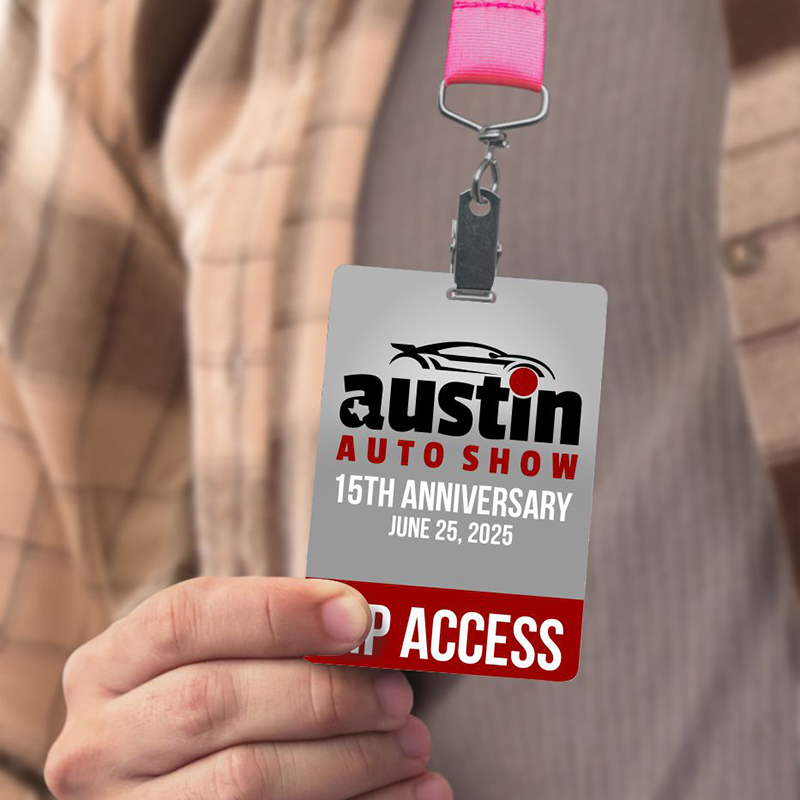 Full Color Printed PVC Cards - 2.75 X 4 Inch