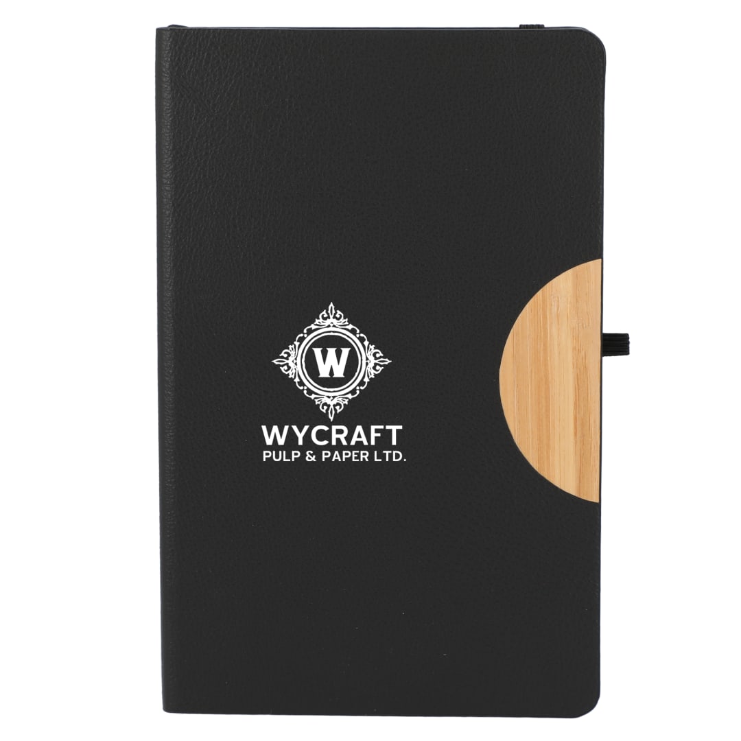 5.5" X 8.5" Kaya Recycled PU And Bamboo Journal
