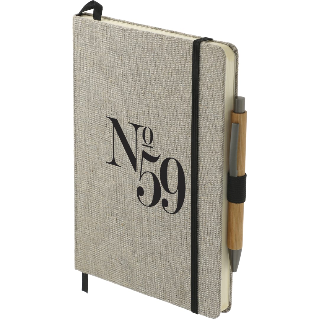 5.5" X 8.5" Recycled Cotton Bound Journal Set