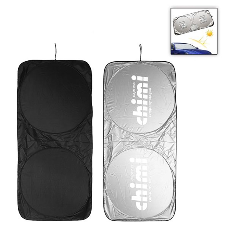 59 X 27.5 Inch Car Windshield Sun Shade With Storage Pouch