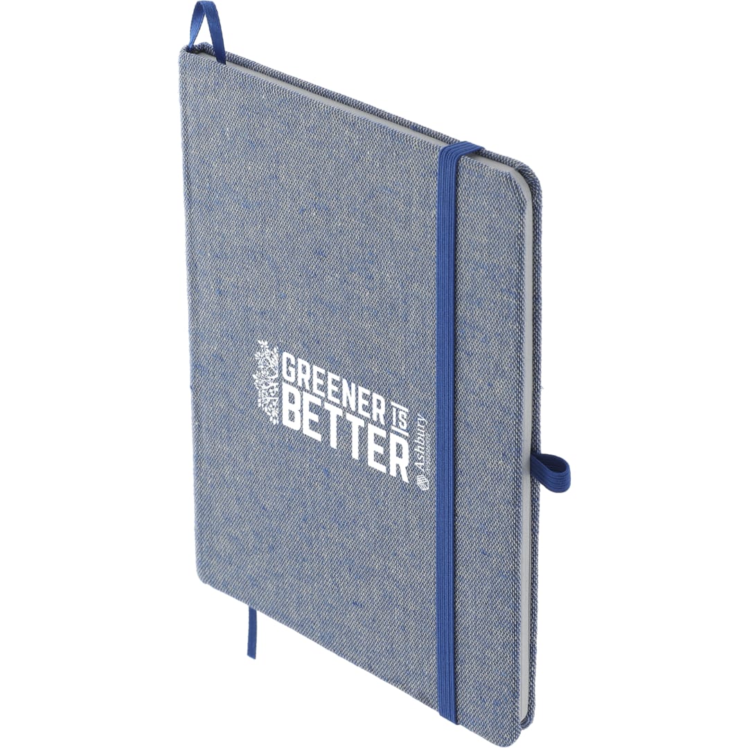 5" X 7" FSC® Mix Recycled Cotton Bound Notebook