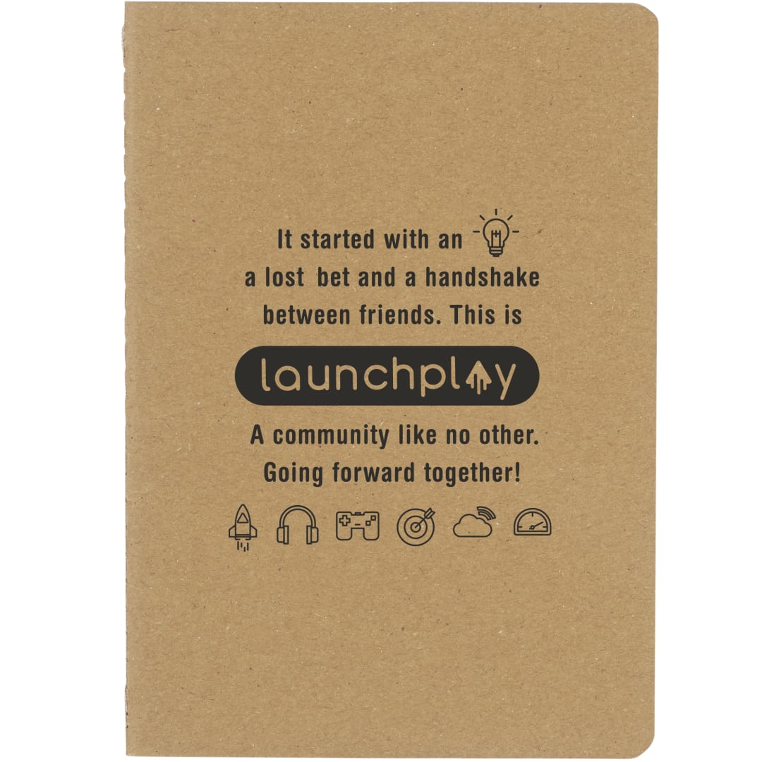 5" X 7" FSC® Mix Recycled Pocket Notebook
