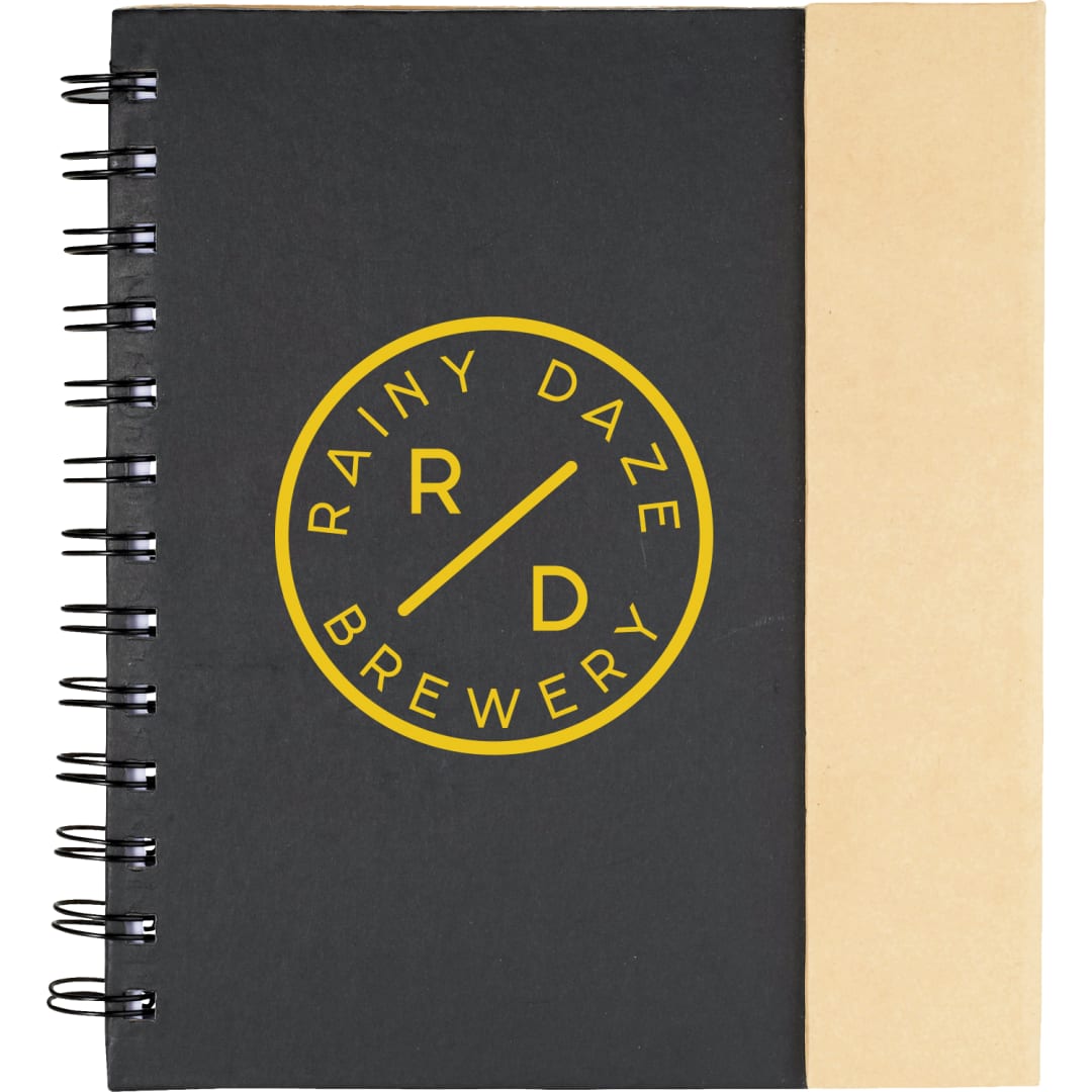 6.5" X 7" FSC® Mix Lock-it Spiral Notebook