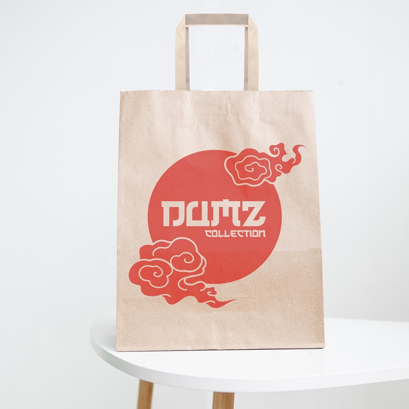 Personalized paper bags with handles outlet