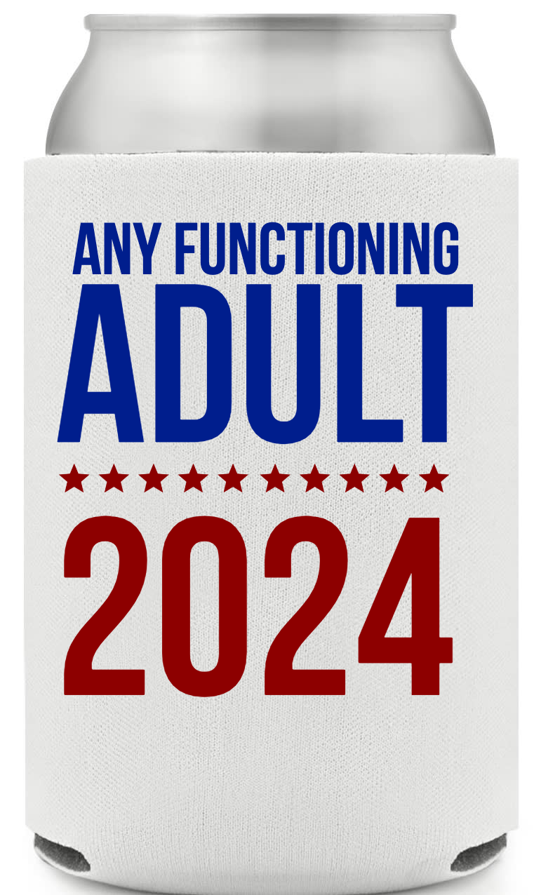 Political Full Color Foam Collapsible Coolies Style 121600