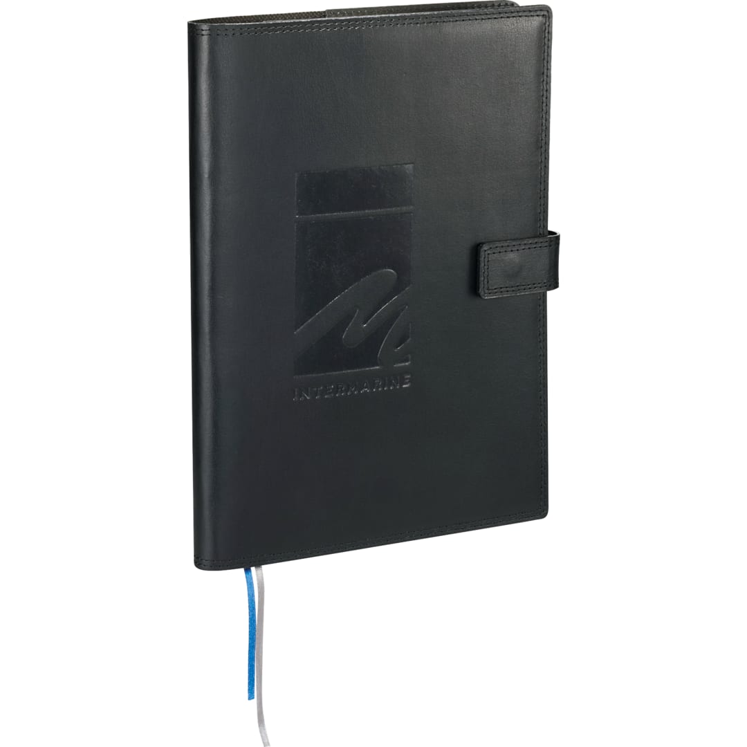 7" X 10" FSC® Mix Uptown Refillable Leather Journa