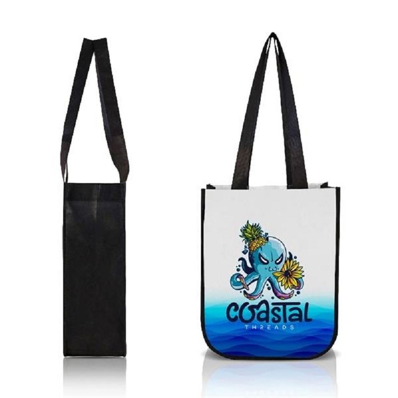 9.5 X 12 X 4.5 Inch PET Full Color Sublimated Tote Bags