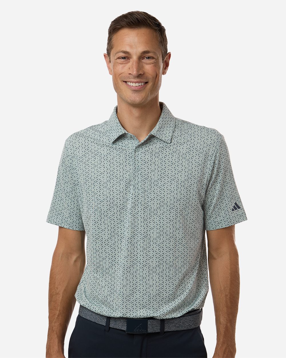Adidas Men's Ultimate365 Mesh Tango Print Climacool Polo - A2023