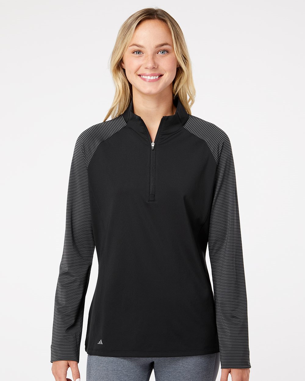 Adidas Women's Ultimate365 Lightweight Raglan Quarter-Zip Pullover - A521
