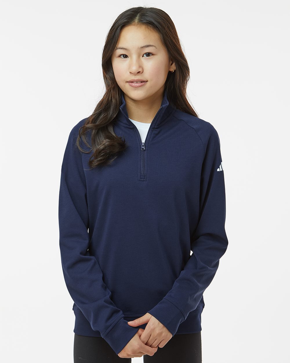 Adidas Youth Performance Quarter-Zip Pullover - A4001