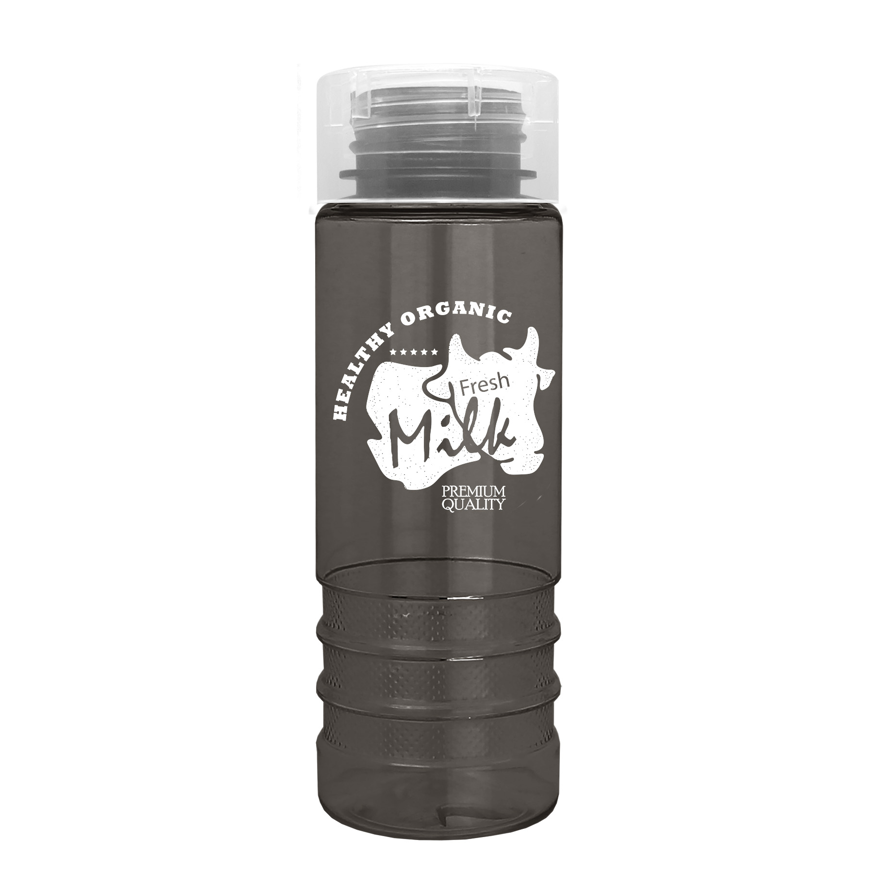 Admiral - 24 Oz. Tritan Transparent Bottle With Clear Cylinder