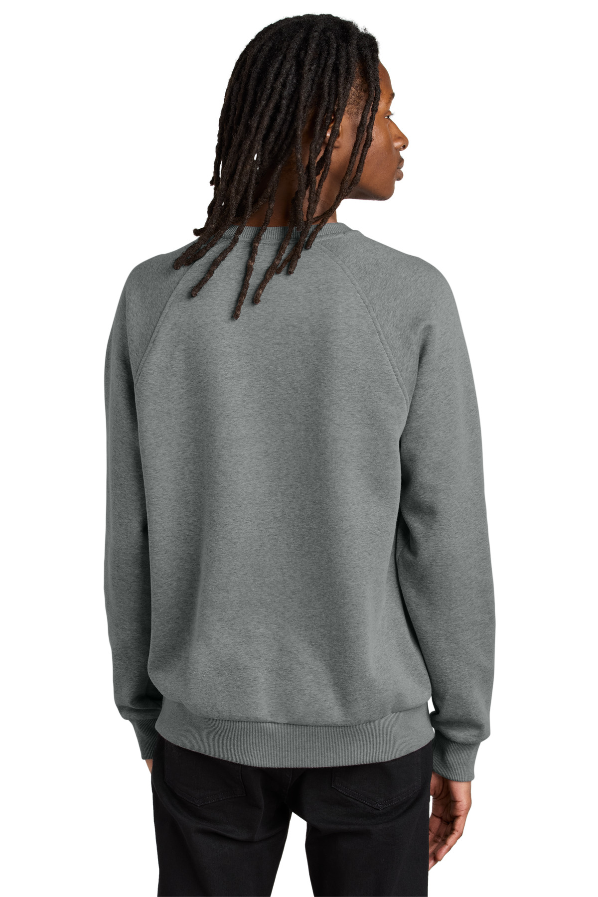 AllMade Unisex Organic CVC Fleece Crewneck Sweatshirt
