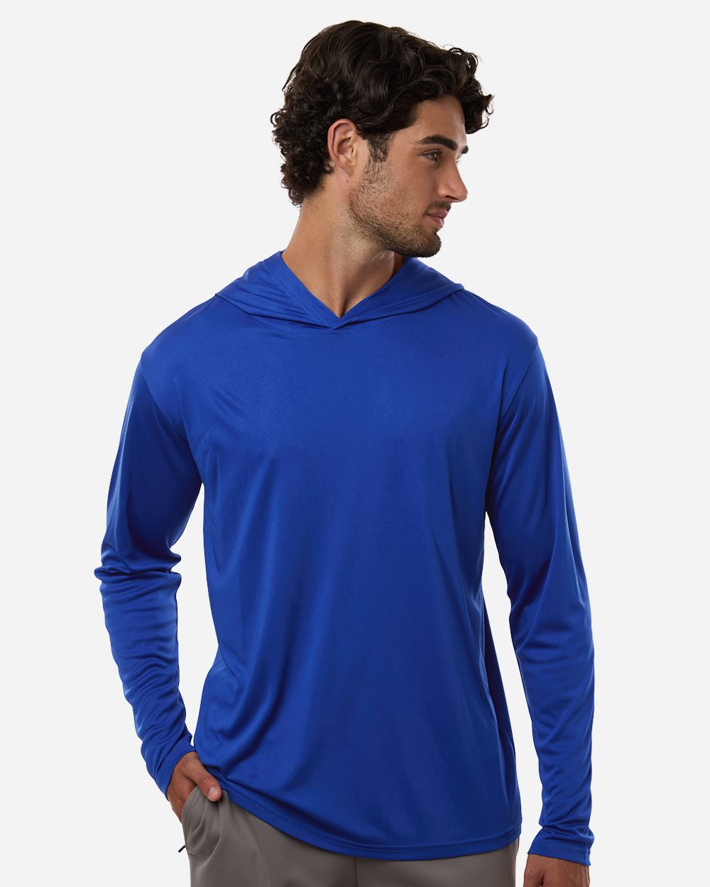 AllPro Unisex Pro-Lock Performance Hooded Long Sleeve T-Shirt - 48510