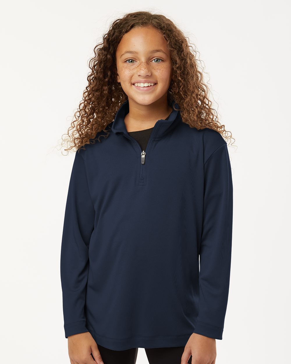 AllPro Youth Pro-Lock Performance Quarter-Zip Pullover - 41870Y