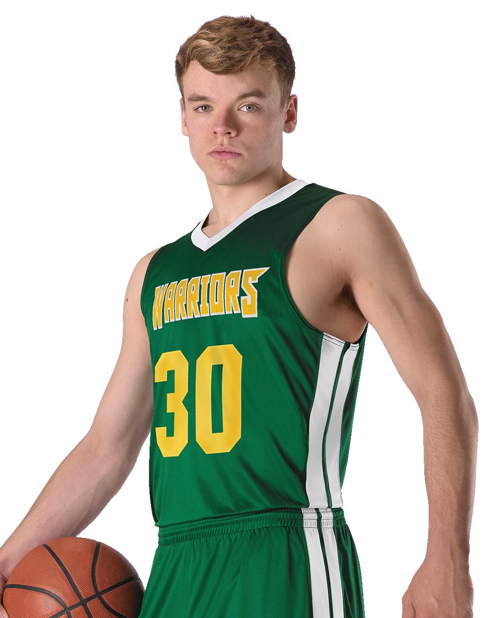 Alleson Athletic Men's Single Ply Basketball Jersey - 538J