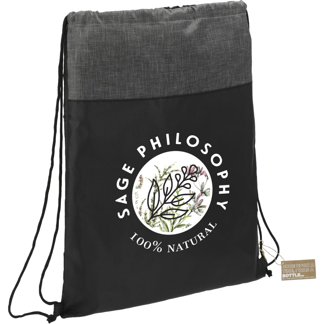 Ash Recycled Drawstring Bag
