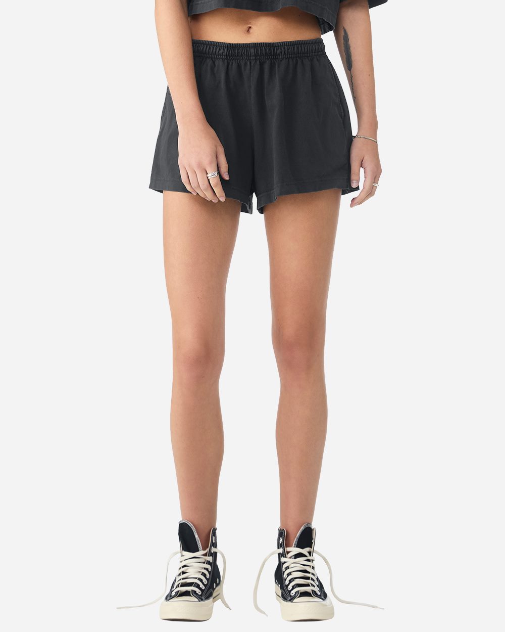 BELLA + CANVAS Women's Garment-Dyed Shorts - 6824GD