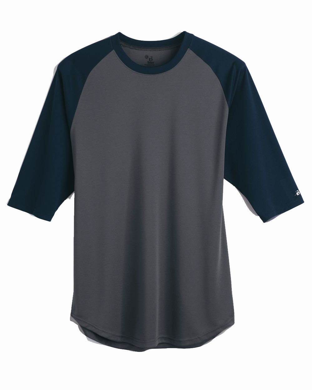 Badger Men's B-Core Three-Quarter Sleeve Baseball T-Shirt - 4133