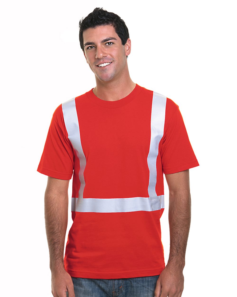 Bayside Unisex USA-Made Hi-Visibility Performance T-Shirt - 3755