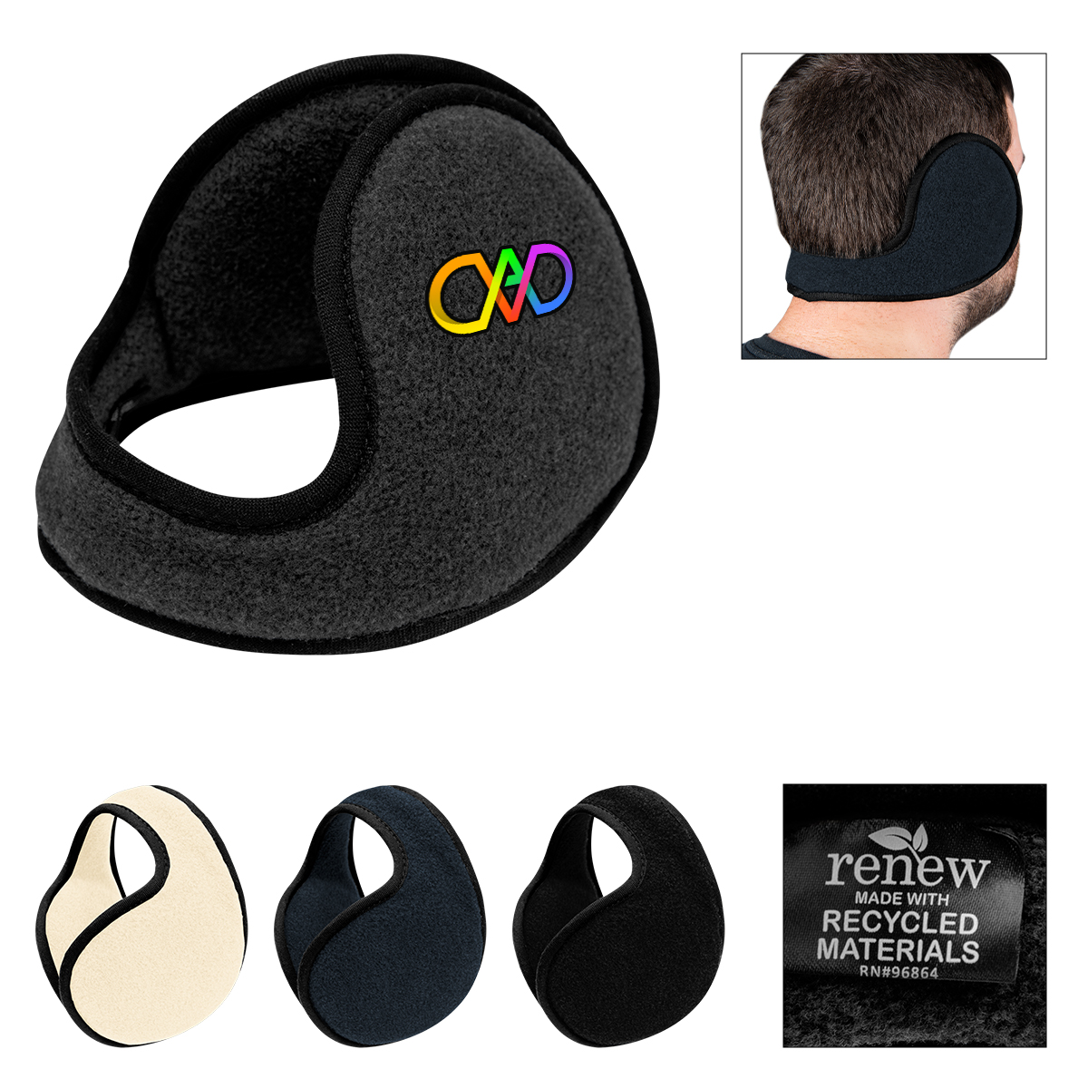Behind-The-Head Earmuffs