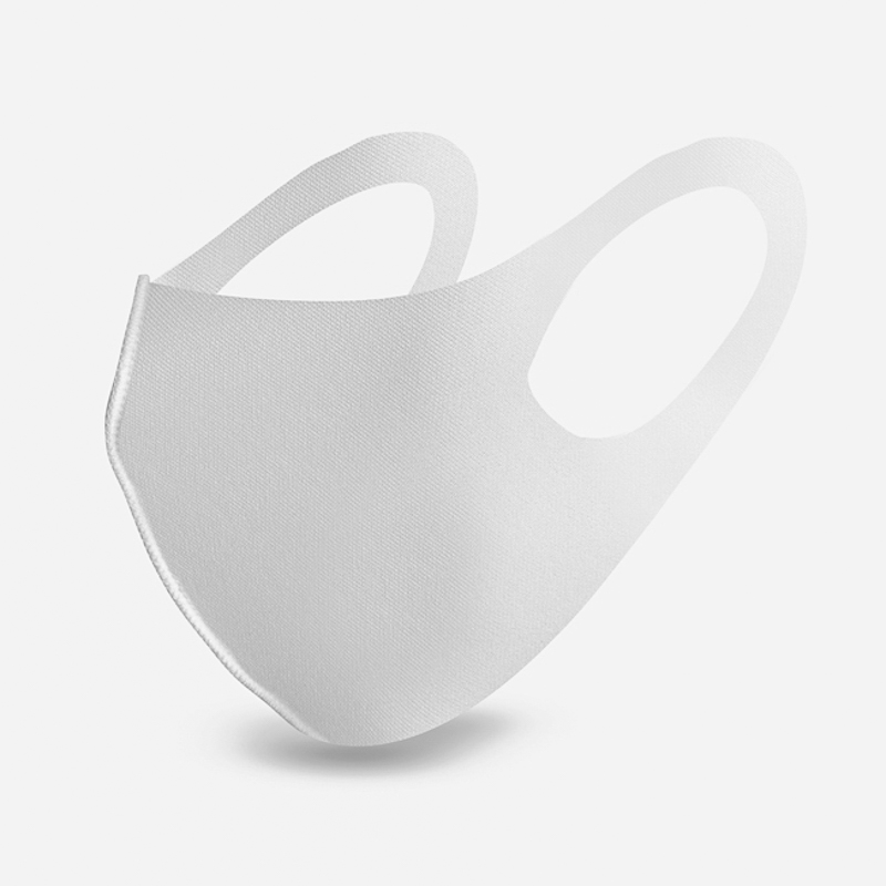 Blank Sublimation Soft Fabric Face Masks Pack Of 10pcs Print Supplies