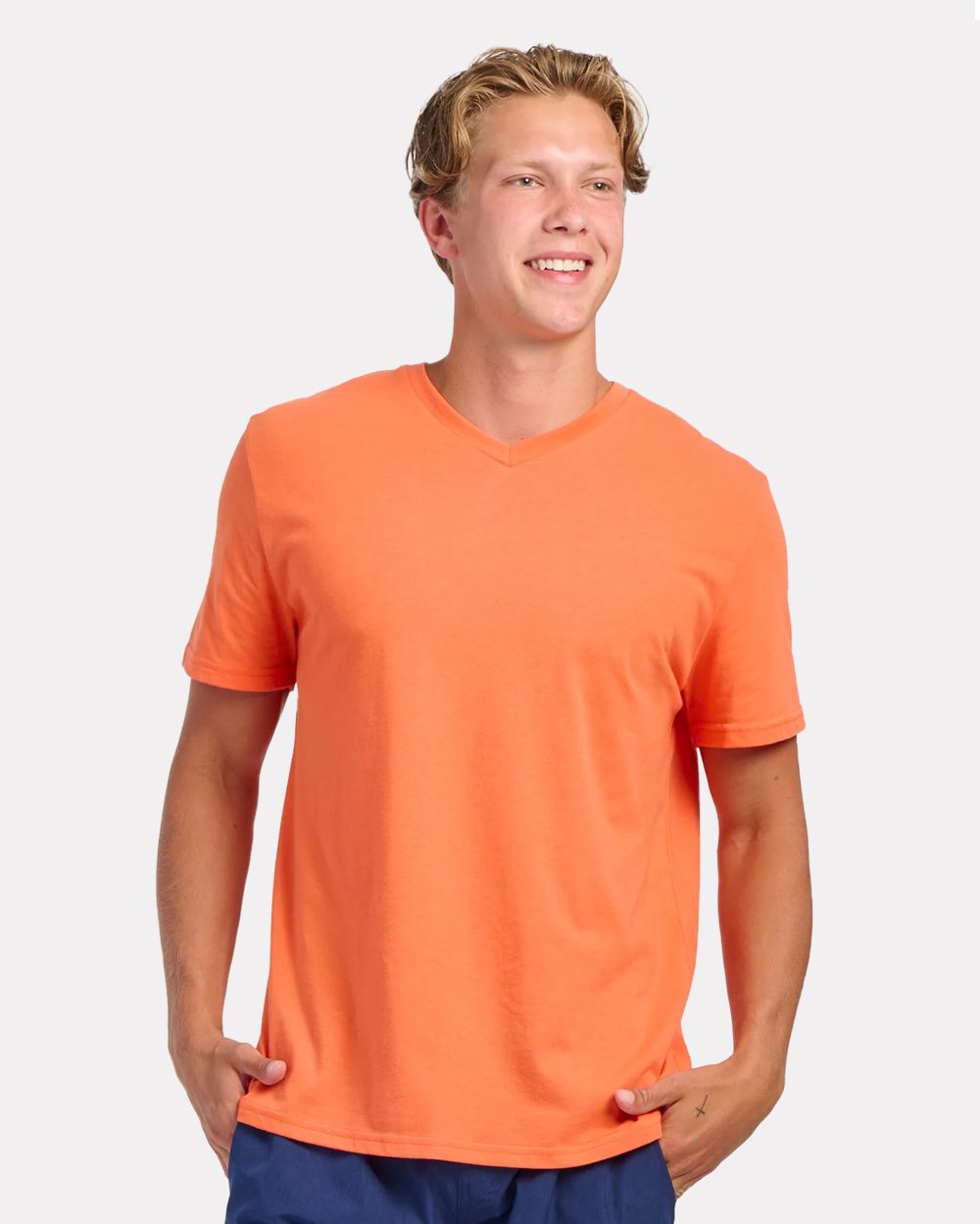 Boxercraft Men's High V-Neck T-Shirt - BM2204