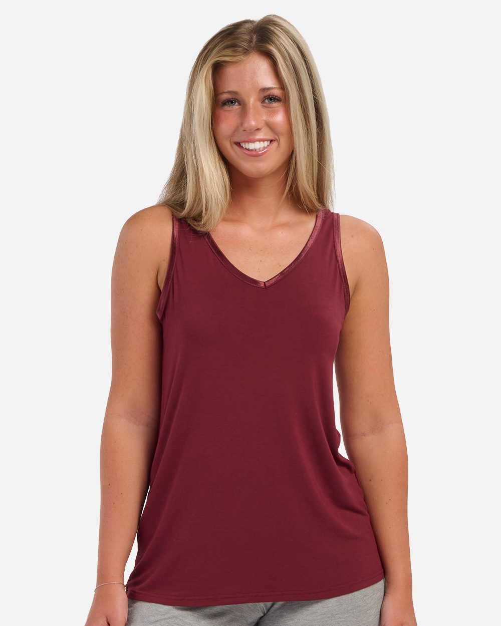Boxercraft Women's Bamboo V-Neck Tank Top - BW2504