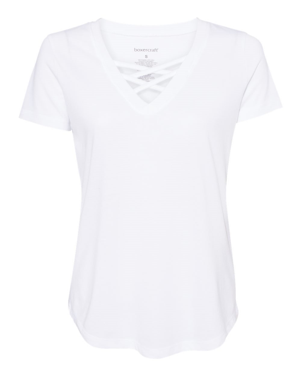 Boxercraft Women&rsquo;s Cage Front T-Shirt - T27