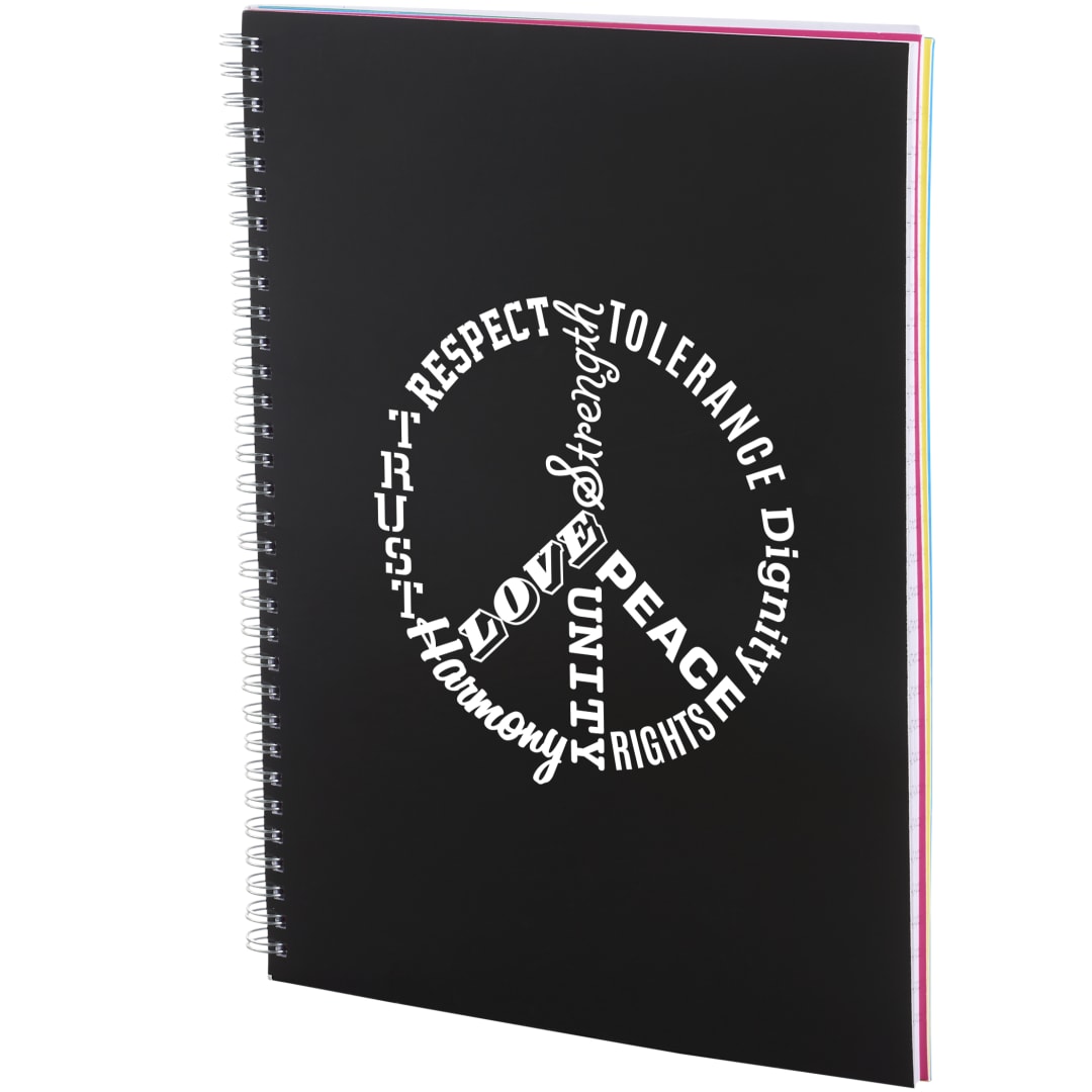 Bullet 8.5" X 11" FSC® Mix Remark 5-subject Notebook