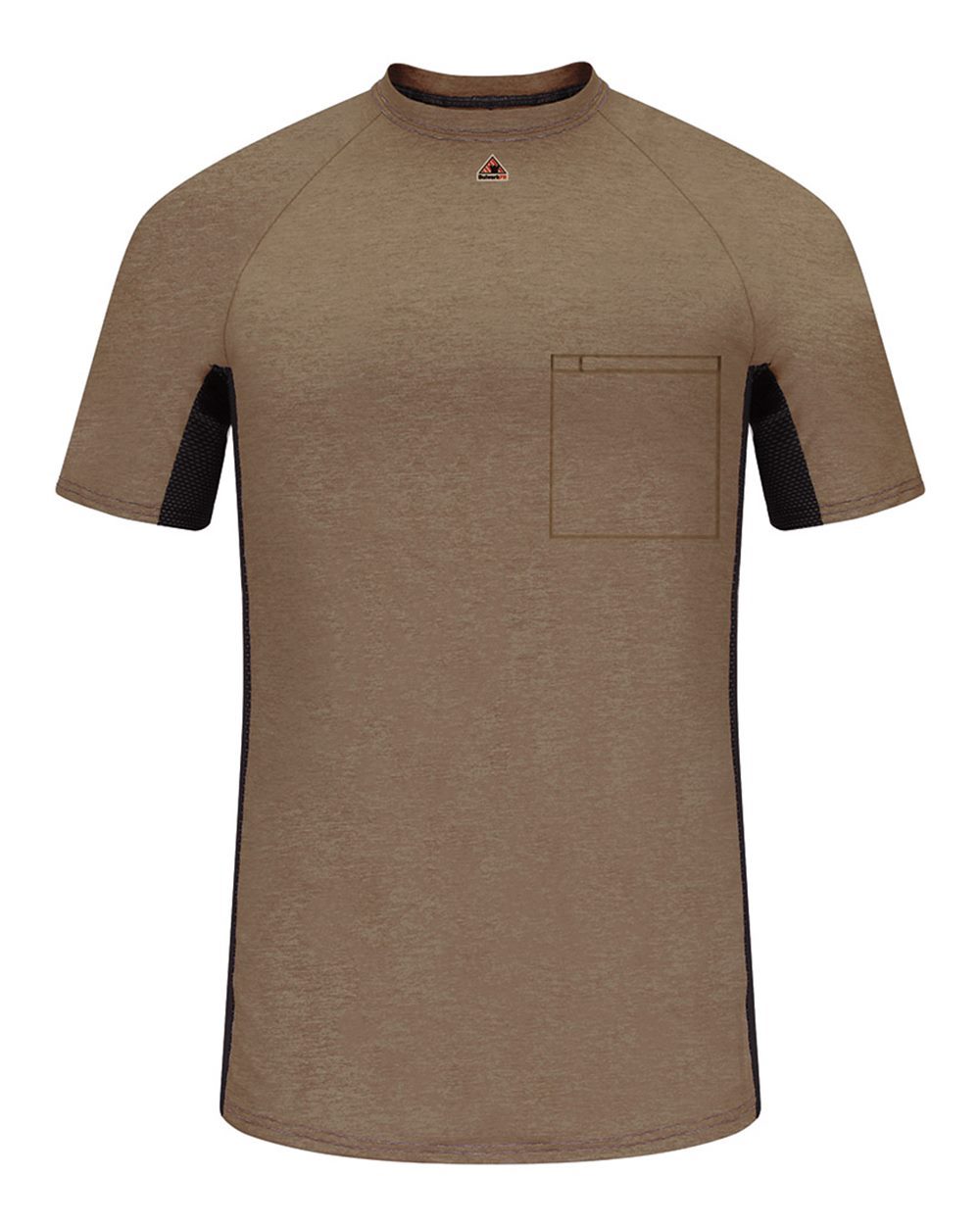 Bulwark Men's FR Two-Tone Base Layer With Concealed Chest Pocket- EXCEL FR - MPS4