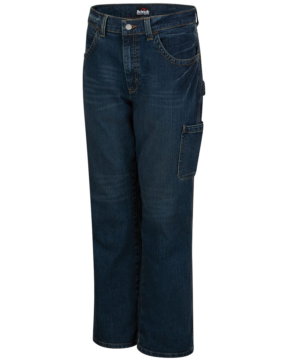 Bulwark Men's Stretch Denim Dungaree Jeans - Odd Sizes - PSJ6ODD