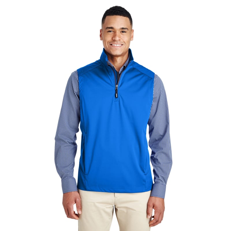 Men's quarter zip vest online